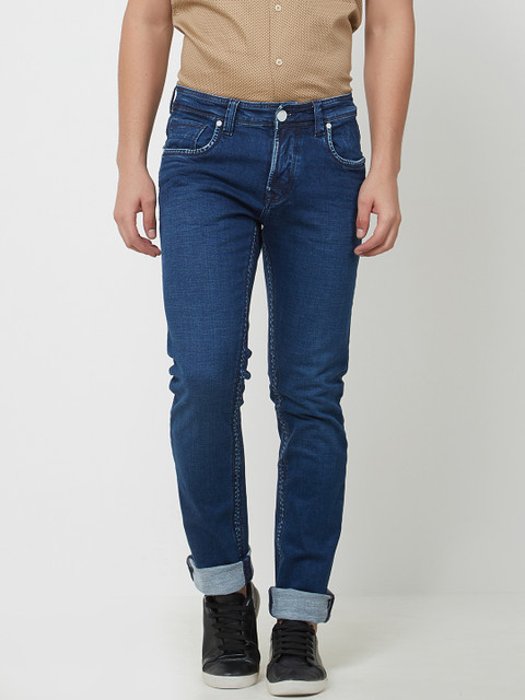 

Lawman pg3 Men Blue Slim Fit Mid-Rise Clean Look Jeans