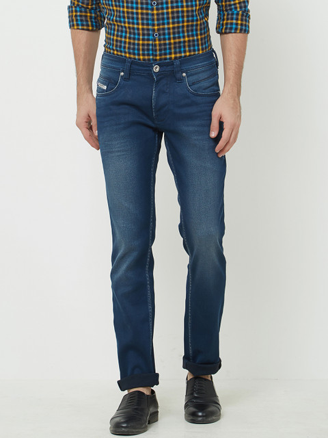 

Lawman pg3 Men Blue Slim Fit Mid-Rise Clean Look Jeans