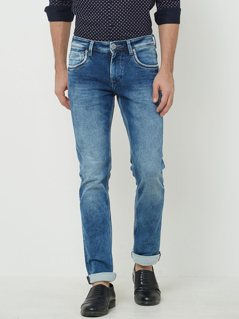 

Lawman pg3 Men Blue Slim Fit Mid-Rise Clean Look Jeans