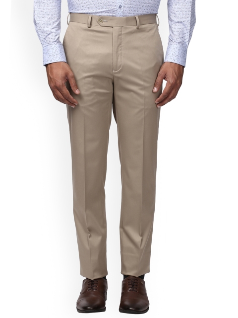 

Raymond Men Beige Regular Fit Solid Chinos