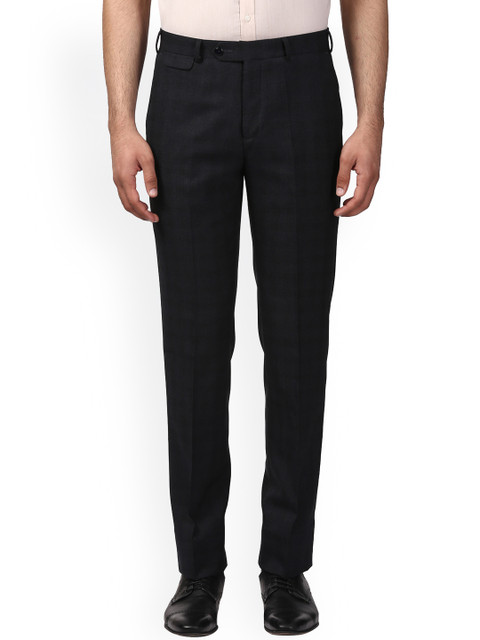 

Raymond Men Grey Regular Fit Regular Trousers