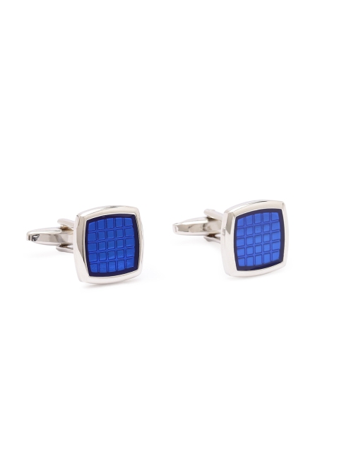 

Alvaro Castagnino Silver-Toned Square Cufflinks