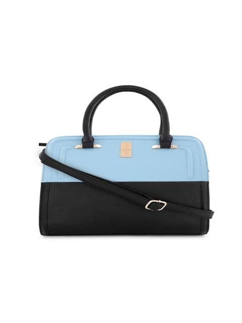 

Lavie Blue & Black Colourblocked Shoulder Bag