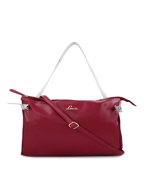 

Lavie Red Solid Sling Bag