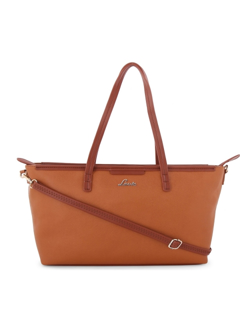 

Lavie Tan Solid Tote Bag