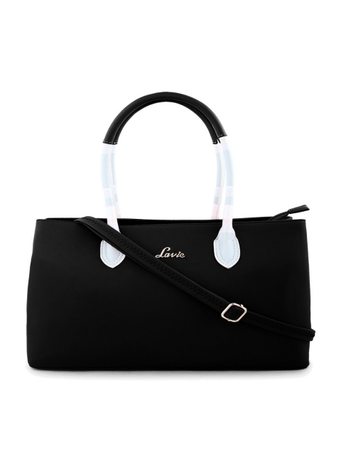 

Lavie Black Solid Handheld Bag