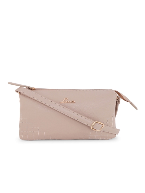 

Lavie Nude-Coloured Solid Sling Bag