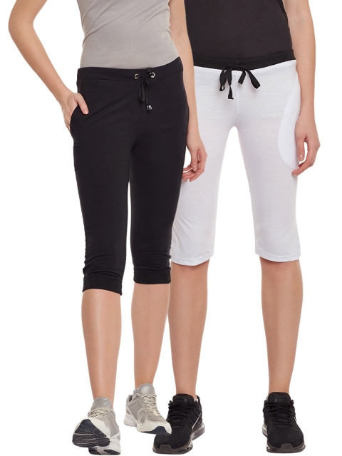 

VIMAL JONNEY Pack of 2 Capris, White