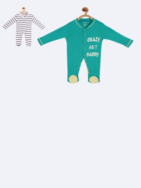 

GKIDZ Kids Pack Of 2 Printed Sleepsuits, Pink