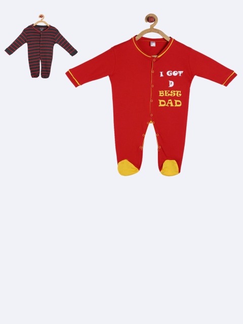 

GKIDZ Kids Pack Of 2 Printed Sleepsuits, Charcoal