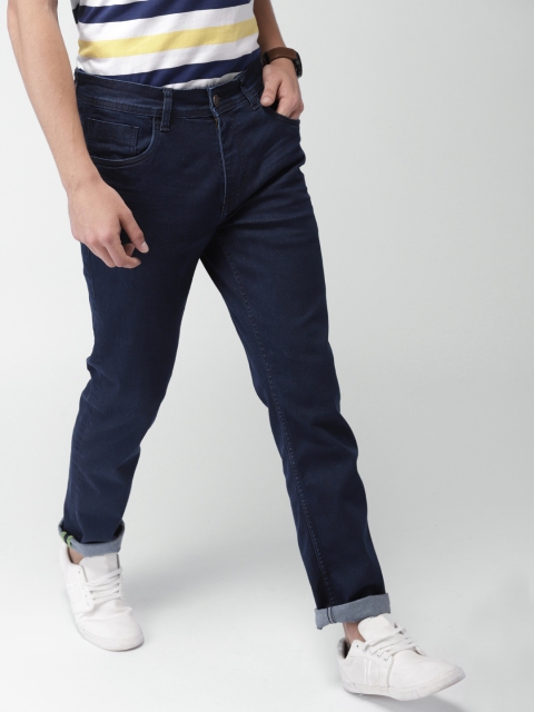 

Harvard Men Blue Slim Fit Mid-Rise Clean Look Stretchable Jeans