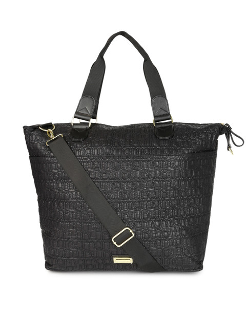 

Steve Madden Black Textured Shoulder Bag