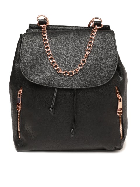 

Steve Madden Women Black Solid Backpack