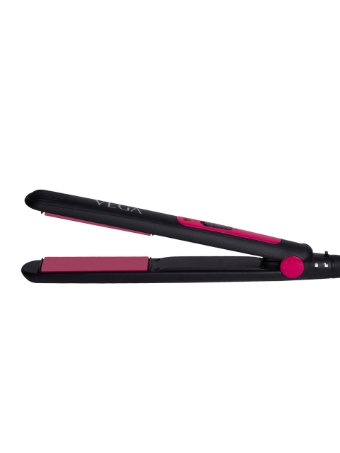 

VEGA Women Black & Pink Diva Flat Hair Straightener VHSH-17, Multi