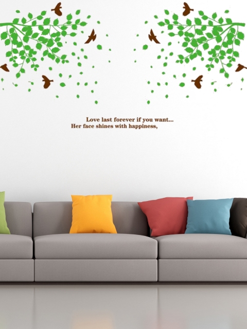 

Cortina Green Plant Wall Sticker