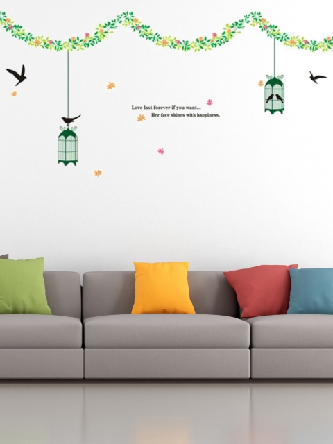 

Cortina Multicolour Floral Wall Sticker, Multi