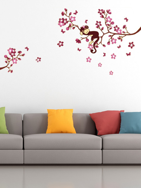 

Cortina Pink Birds & Animals Wall Sticker