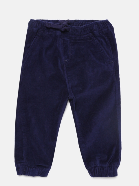 

Mini Klub Boys Navy Blue Solid Joggers