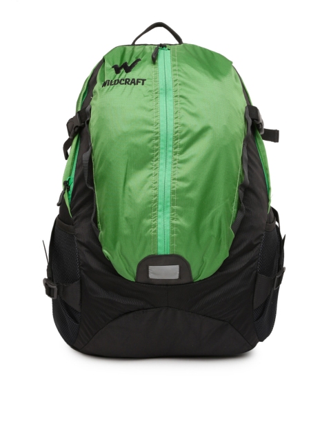 

Wildcraft Unisex Green & Black Cara Backpack