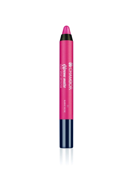 

Chambor Extreme Matte Long Wear Lip Colour - Burnt Rose No.01, Pink