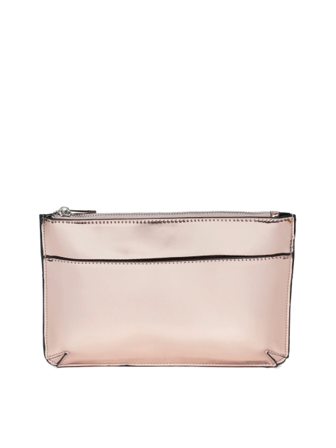 

FOREVER 21 Rose Gold-Toned Solid Purse