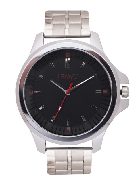 

LAMEX Men Black Analogue Watch PREMIUMDLX 6577