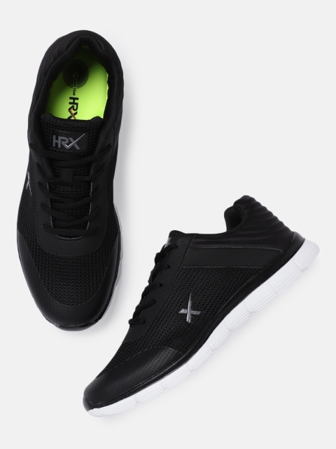 

HRX by Hrithik Roshan Men Black Running Shoes
