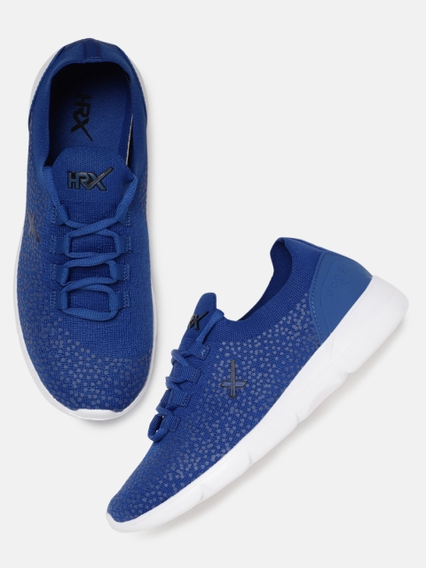 

HRX by Hrithik Roshan Women Blue Knit Run 1.0 Shoes