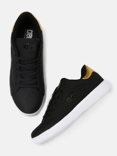 

Crew STREET Women Black Sneakers