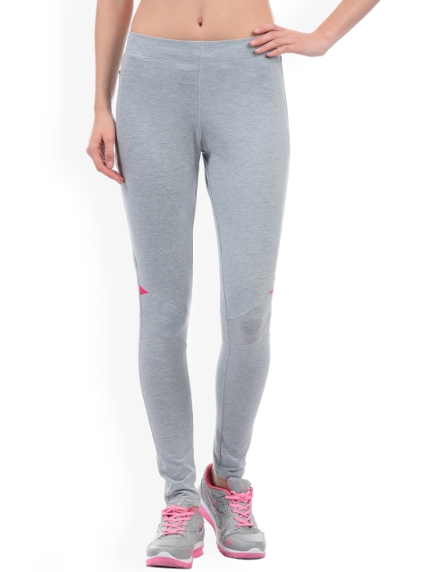 

Sweet Dreams Women Grey Melange Solid Workout Tights