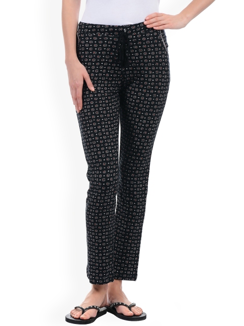 

Sweet Dreams Black Printed Pyjamas LP-332518-AOP-35