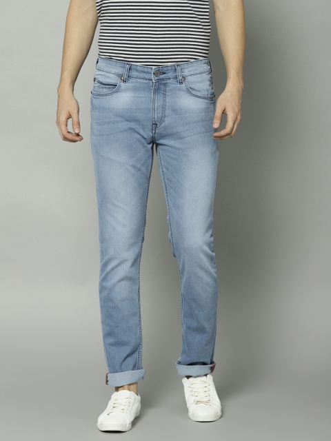 

French Connection Men Blue Slim Fit Mid-Rise Clean Look Stretchable Jeans
