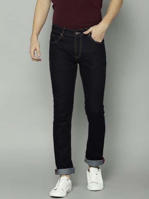 

French Connection Men Blue Slim Fit Mid-Rise Clean Look Stretchable Jeans