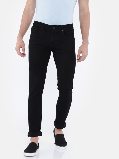 

Killer Men Black Slim Fit Mid-Rise Clean Look Stretchable Jeans