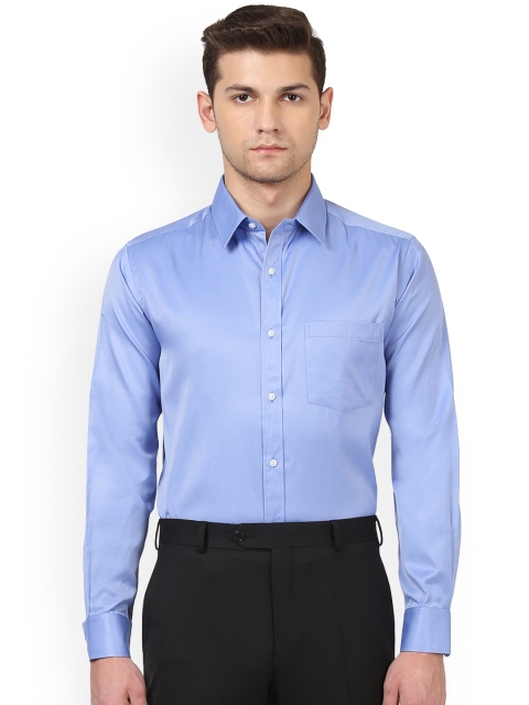 

Park Avenue Men Blue Regular Fit Solid Formal Shirt