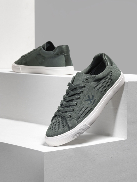 

WROGN Men Grey Sneakers