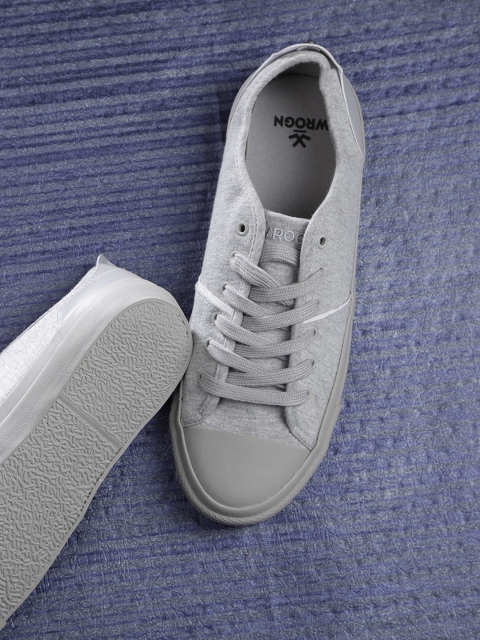 

WROGN Men Grey Sneakers