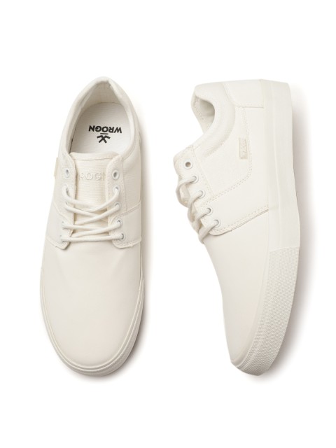 

WROGN Men White Sneakers