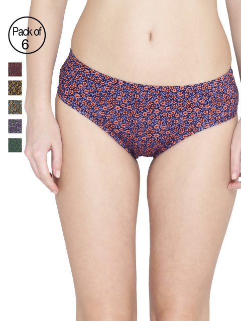

Leading Lady Women Pack of 6 Assorted Basic Briefs maira