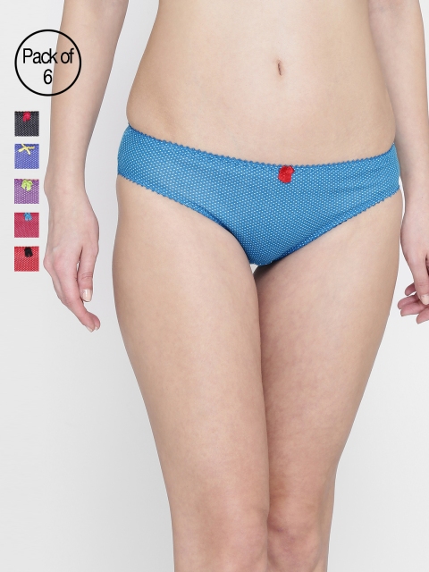 

Leading Lady Women Pack of 6 Assorted Basic Briefs