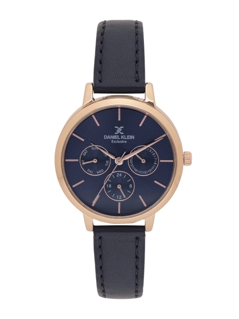 

Daniel Klein Exclusive Women Navy Blue Multifunction Watch DK11706-5