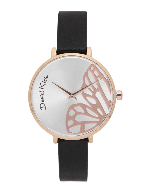

Daniel Klein Premium Women Silver-Toned & Rose Gold-Toned Analogue Watch DK11636-5