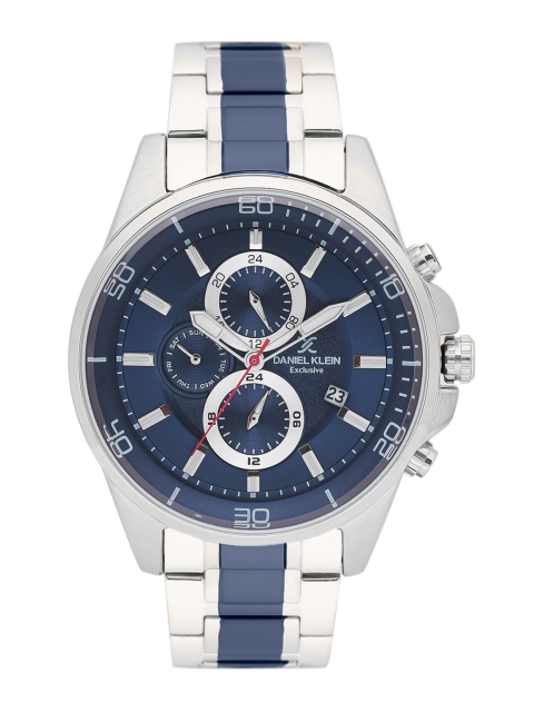 

Daniel Klein Men Navy Analogue Watch DK11685-3, Navy blue