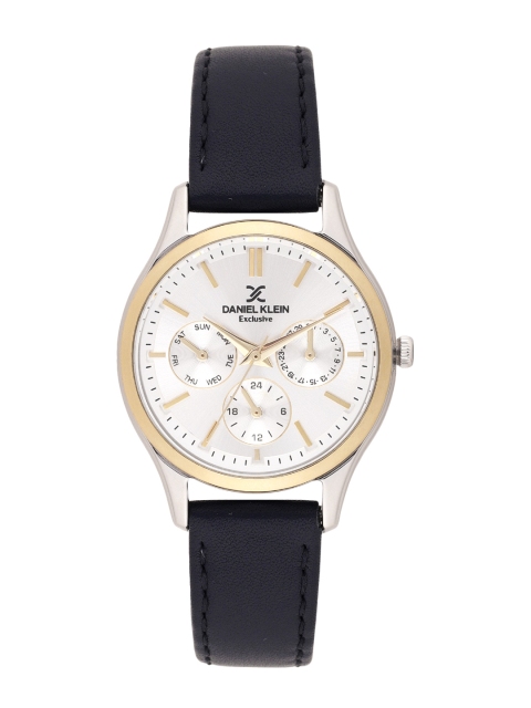 

Daniel Klein Exclusive Women Silver-Toned Multifunction Watch DK11773-5