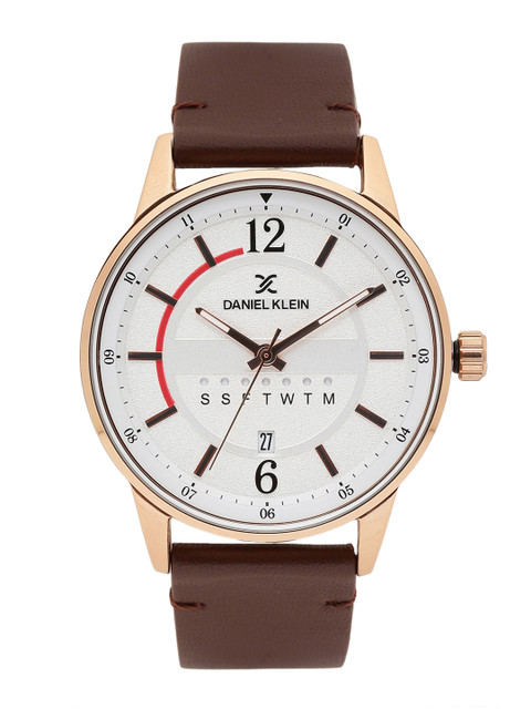 

Daniel Klein Premium Men Off-White Analogue Watch DK11650-3
