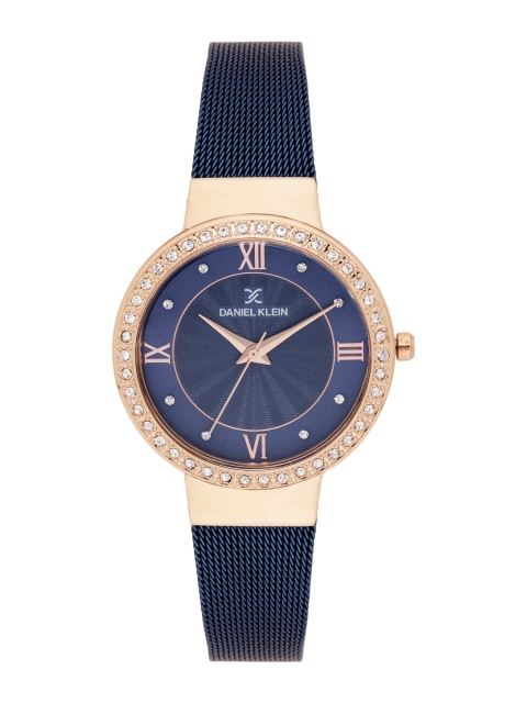 

Daniel Klein Premium Women Navy Blue Analogue Watch DK11683-6