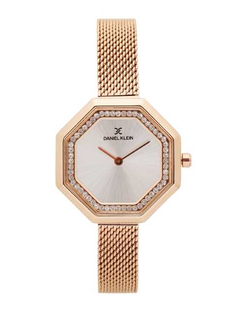 

Daniel Klein Trendy Women Silver-Toned Analogue Watch DK11721-1