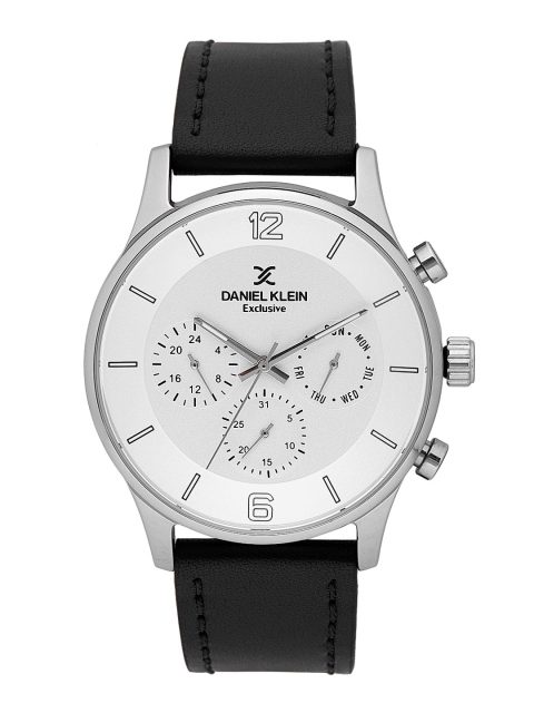 

Daniel Klein Exclusive Men Silver-Toned Analogue Watch DK11739-1