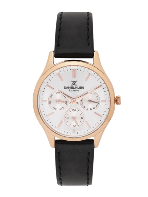 

Daniel Klein Women Silver-Toned Analogue Watch DK11773-3