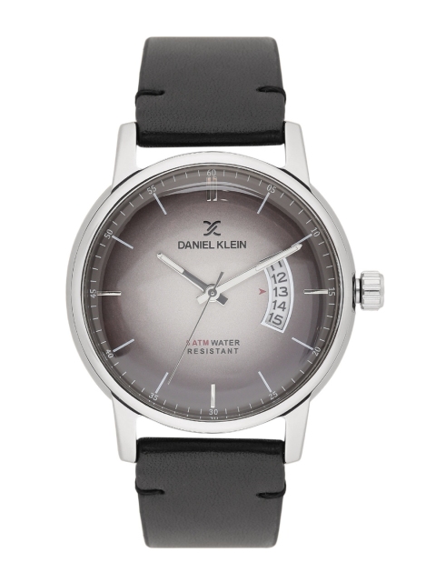 

Daniel Klein Men Gunmetal-Toned Analogue Watch DK11714-1, Metallic